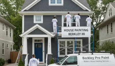 Professional house painting services in Troy, MI by painterstroymi.com exterior and interior experts