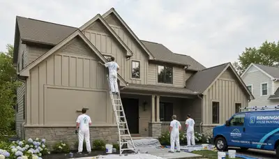 Professional house painting service in Troy MI by expert residential painters