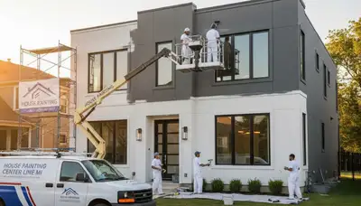 Professional house painters in Troy MI providing expert residential painting services