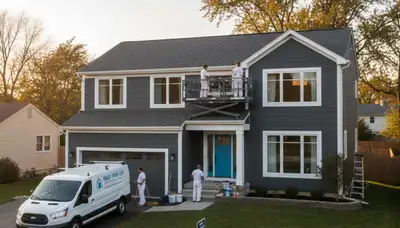 Professional house painting service in Troy, MI for interior and exterior home improvements