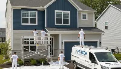 House painting services in Troy, MI for residential interior and exterior home painting
