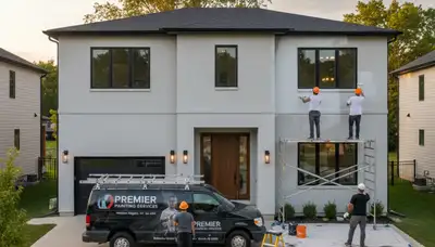 Professional house painters in Troy MI providing expert exterior and interior painting services