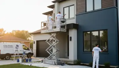 House painting services in Troy, MI by Painter's Troy MI for residential exterior and interior projects