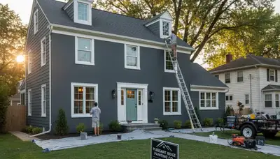 Professional house painters in Troy MI providing expert residential painting services