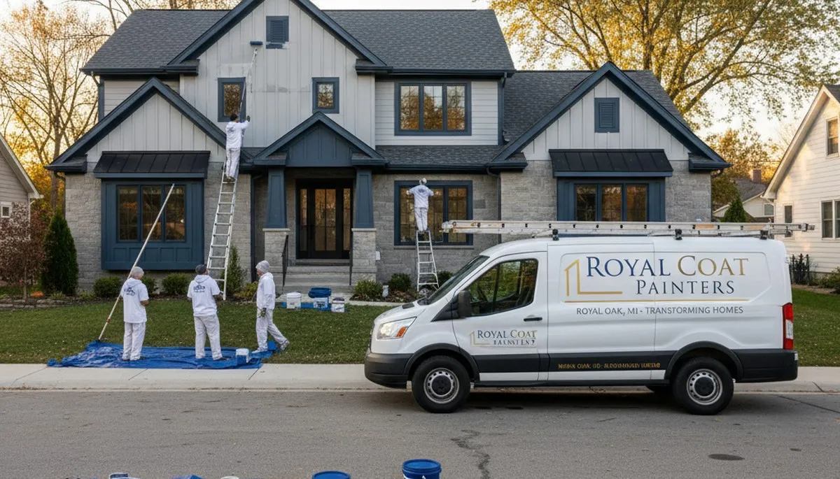 House painting service in Troy, MI for residential interior and exterior painting projects