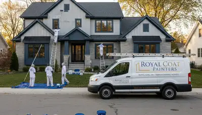 House painting service in Troy, MI for residential interior and exterior painting projects