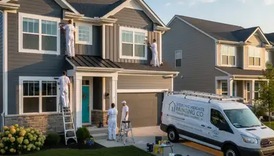 Professional house painting services in Troy MI by expert local painters