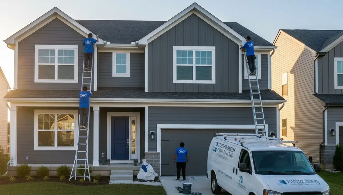 Professional house painters in Troy MI providing expert exterior and interior painting services