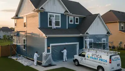 Professional house painters in Troy MI providing expert exterior and interior painting services