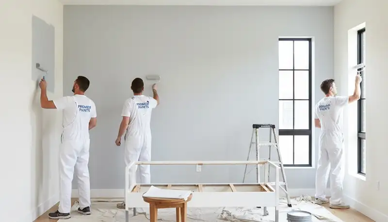 Professional interior house painting in Troy, MI by expert painters from painterstroymi.com